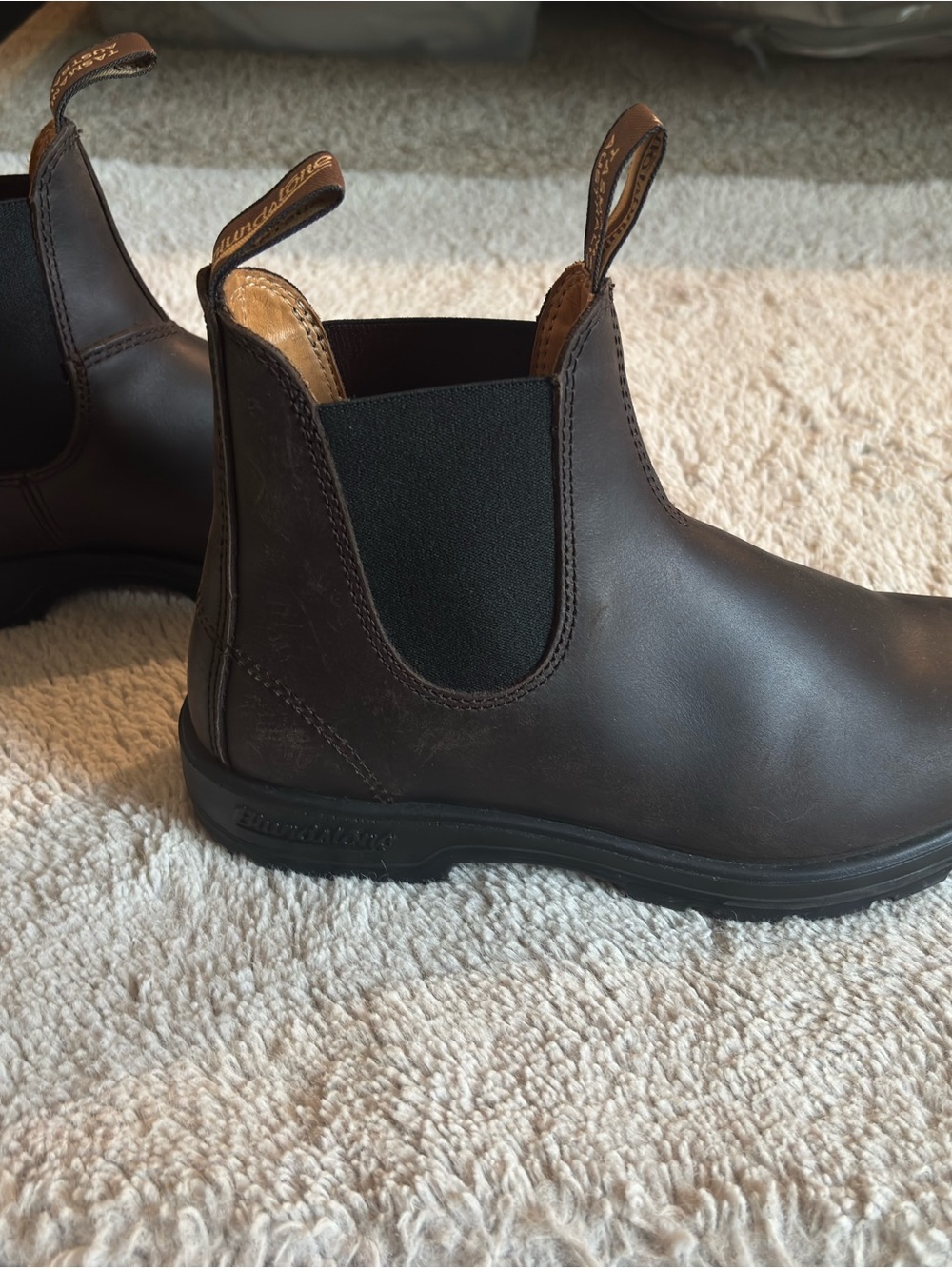 Blundstone Brown Leather Chelsea Ankle Boots – AU 7